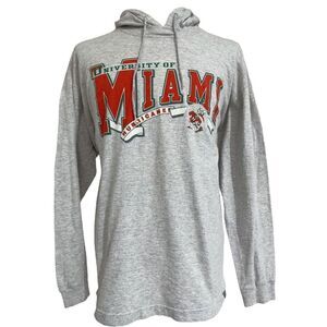 University Of Miami Vintage Sweatshirt (L)